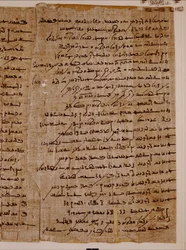 Demotischer Papyrus mit Weisheitsliteratur